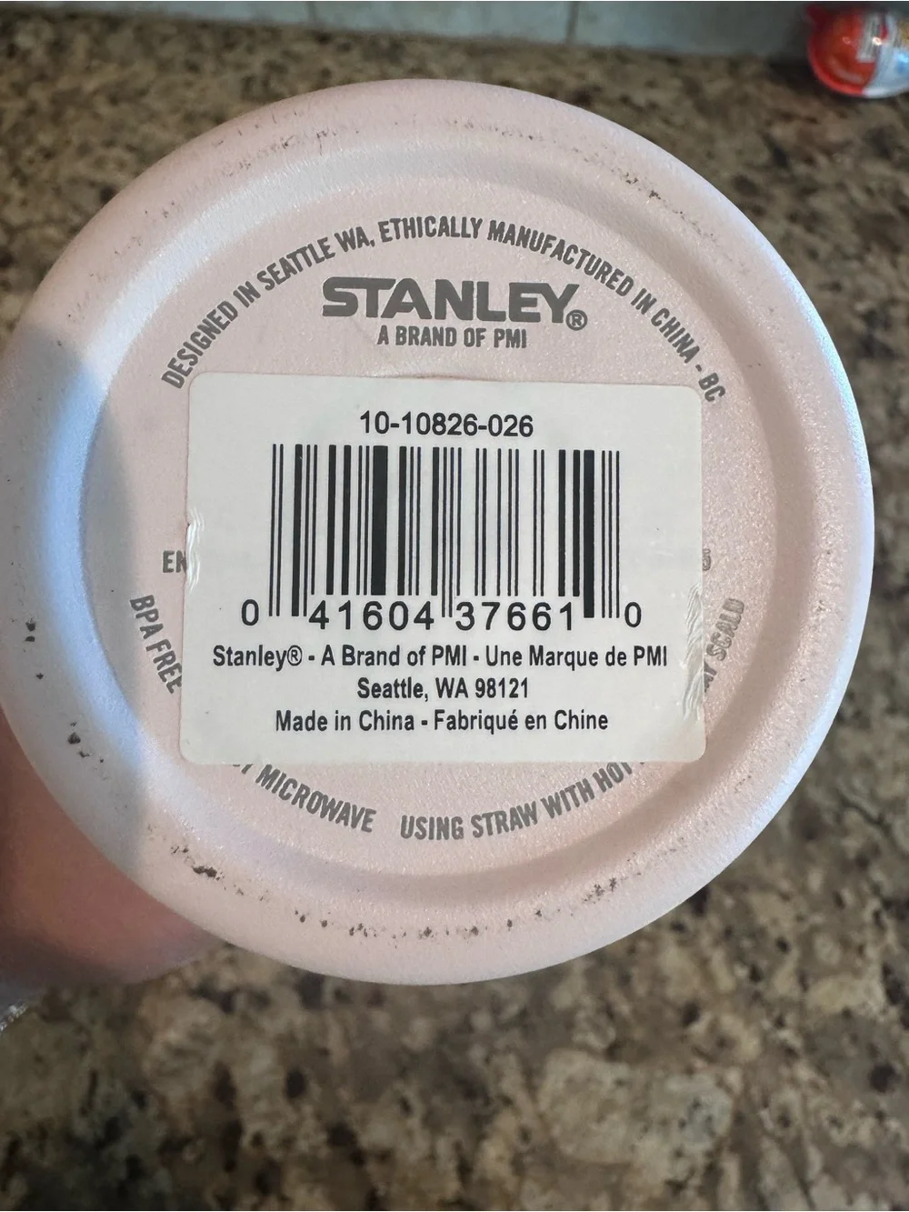 Stanley pink Vacuum Tumbler with Straw - Insulated Home Drink Cup